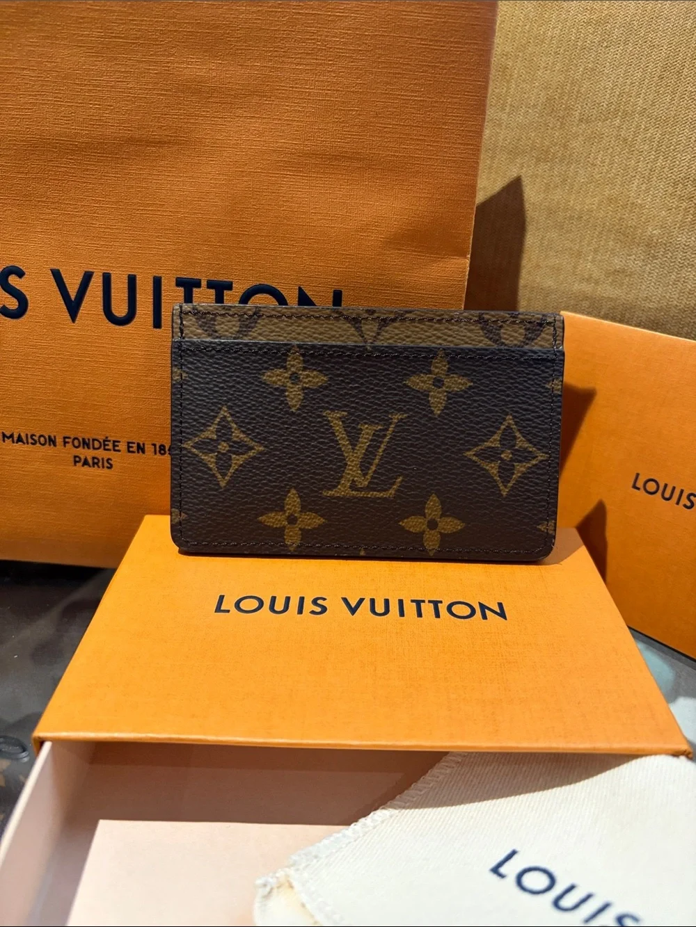 Louis Vuitton Reverse Monogram Card & Gift Set